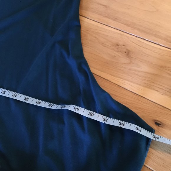 Cold Shoulder Asymmetrical Jersey Dress - Picture 11 of 16